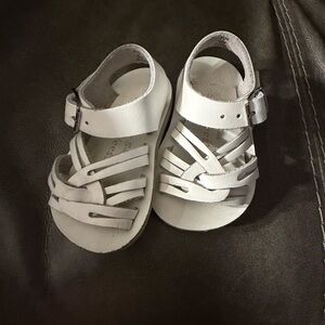White Sun and Sand Infant strap sandals
